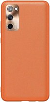 Samsung Galaxy S20 FE Hoesje Back Cover Oranje