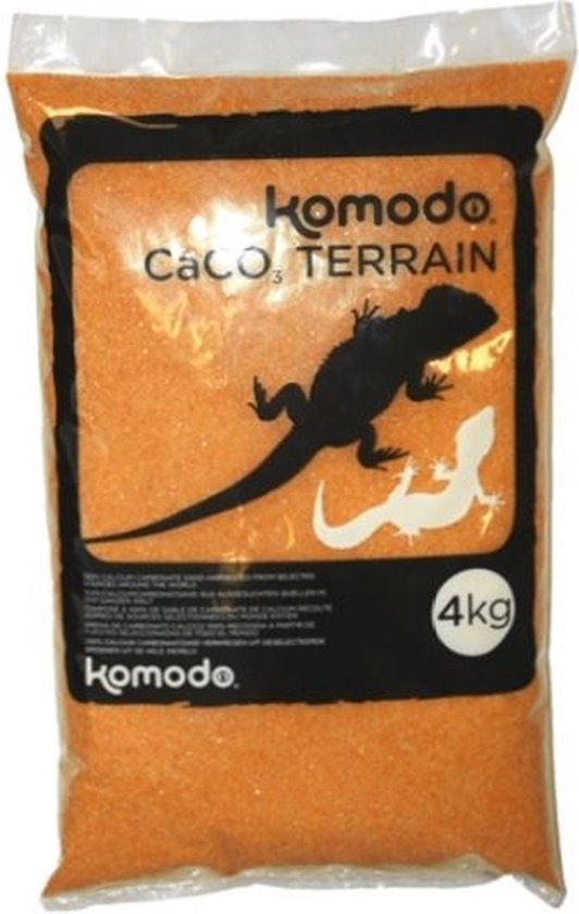Komodo Caco Zand - Terracotta - 4 kg - Komodo