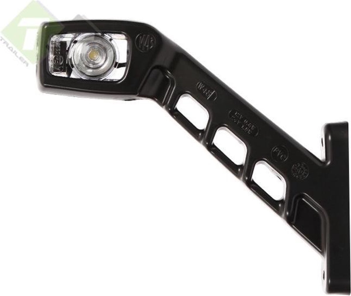 Breedtelamp aanhanger, Contourverlichting LED, Zijmarkeringslamp, Haaks LINKS, WAS