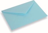 Gekleurde papieren envelop - Blauw - 170 x 170 - 100 stuks