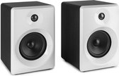 Monitor Speakers voor PC - Vonyx SMN30W - Active DJ Speakerset- 60 Watt Vermogen - Wit