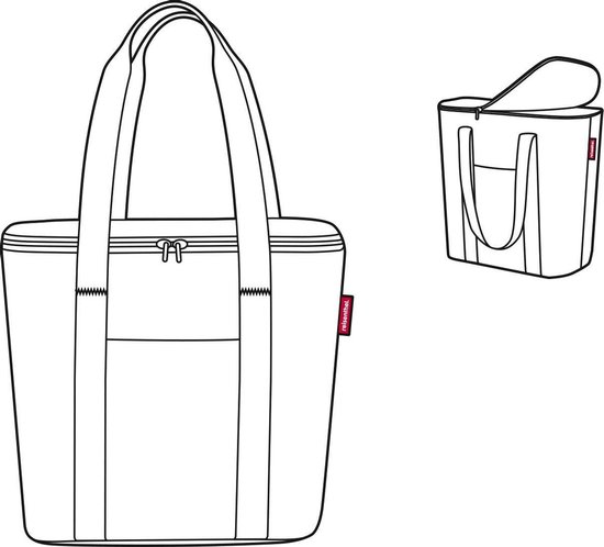 Reisenthel Thermoshopper Koeltas - Polyester met aluminium voering - 15 L - Zwart van Reisenthel — afbeelding 4