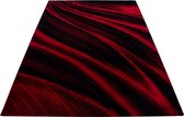 Modern laagpolig vloerkleed Miami - rood 6630 - 200x290 cm