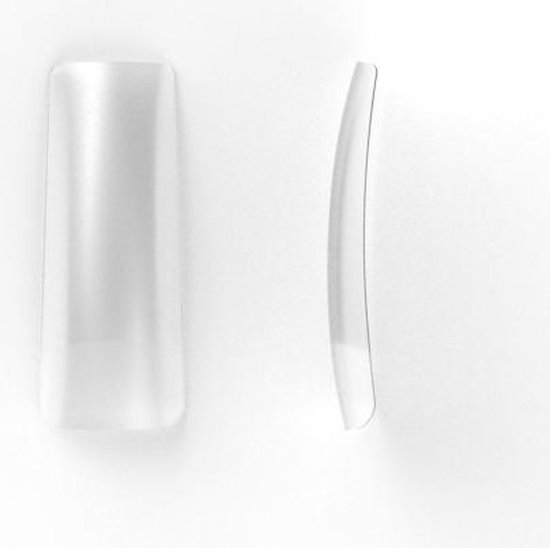 Oost aankunnen Indirect CLEAR nagel tips met breed opzetstuk, 500 stuks | bol.com