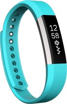 HIPFIT Siliconen bandje - Fitbit Alta (HR) - Baby blauw - Large