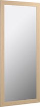 Kave Home - Yvaine spiegel brede omlijsting natuurlijke afwerking 52,5 x 152 cm