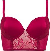 Sapph Nathalia Padded Bra Dames Red-100E