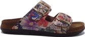 Rohde Slipper 5864 Goud Multicolor