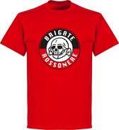 Brigate Rossonere T-shirt - Rood - 4XL