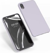 kwmobile telefoonhoesje voor Apple iPhone XR - Hoesje met siliconen coating - Smartphone case in lichttaupe