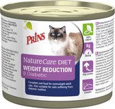 Prins NatureCare Cat Diet Weight Reduction&Diabetic 6x 200 g