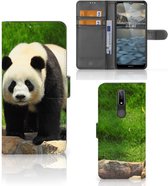 Telefoontas Nokia 2.4 Hoesje Panda