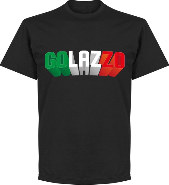 Golazzo T-shirt - Zwart - 4XL