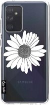 Casetastic Samsung Galaxy A52 (2021) 5G / Galaxy A52 (2021) 4G Hoesje - Softcover Hoesje met Design - Daisy Transparent Print