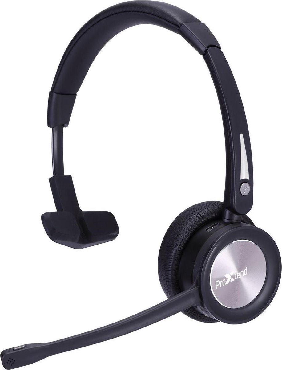 ProXtend Sonnet Headset Draadloos Hoofdband Oproepen/muziek Micro-USB Bluetooth Oplaadhouder Zwart