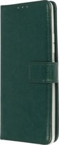 Samsung Galaxy S21 Plus Hoesje Groen - Portemonnee Book Case - Kaarthouder & Magneetlipje