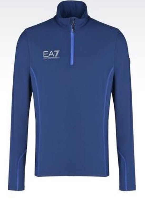 Armani EA7 SKI - Sports d'hiver EA7 - Homme - Zip - Blauw/ noir - XXL |  bol.com