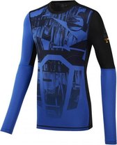 Reebok OST Compression Rashguard Blauw