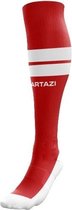 Jartazi Voetbalsokken Roma Polyamide Rood/wit Maat 39-42