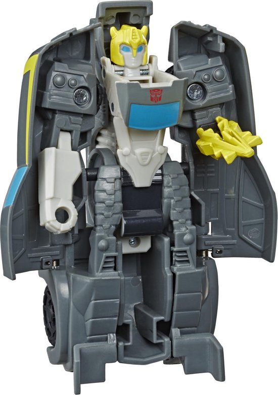 Transformers Cyberverse Robot Mobile 15 Cm - Giocattolo 2 In 1 Convertibile Veicolo-Robot - 5