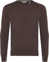 Tresanti Heren Pullover Ronde Hals Bruin Regular Fit - 3XL