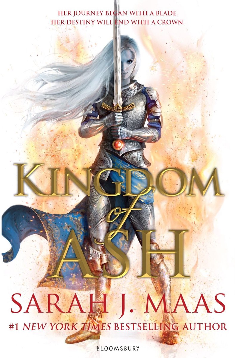 Omslag van Throne of Glass 6 - Kingdom of Ash