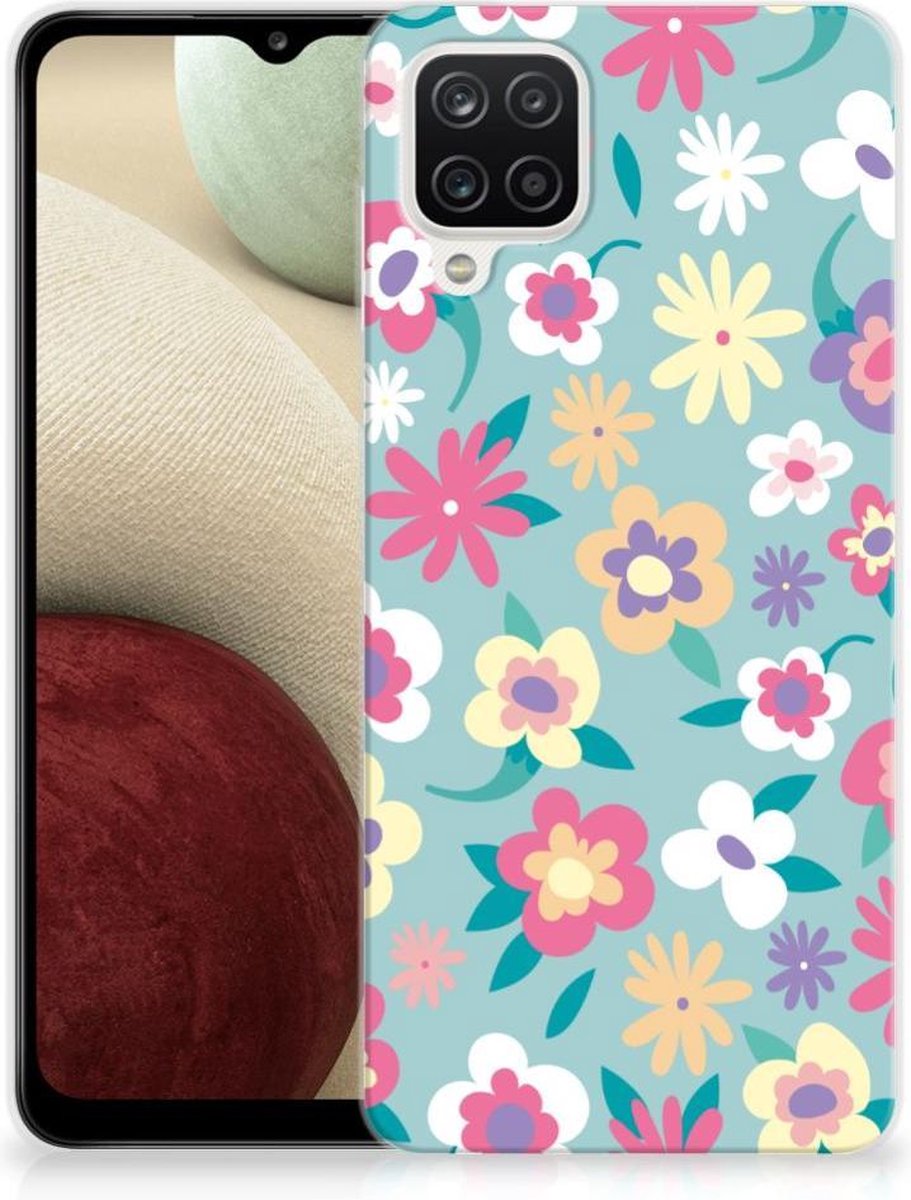 Samsung Galaxy A12 TPU Case Flower Power