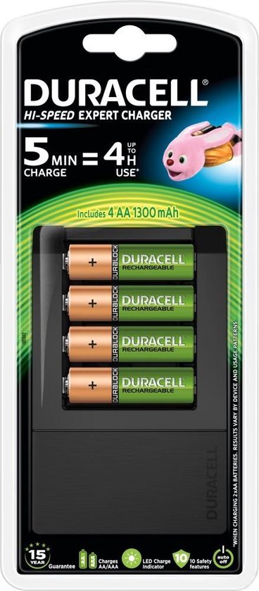 Duracell Batterijlader Cef15 | bol.com
