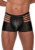 Cage Short - Black - S - Maat XL - Lingerie For Him - black - Discreet verpakt en bezorgd