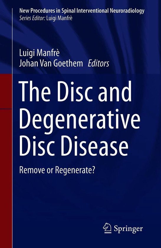 Medicine (R0) - The Disc and Degenerative Disc Disease - cover