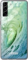 6F hoesje - geschikt voor Samsung Galaxy S21 -  Transparant TPU Case - It's a Wave #ffffff