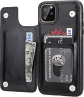 ShieldCase Wallet case geschikt voor Apple iPhone 12 Pro Max 6.7 - inch - zwart