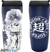 DRAGON BALL SUPER Travel mug "Goku Ultra Instinct