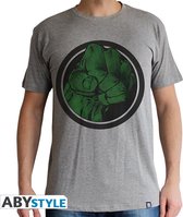 MARVEL - Tshirt Hulk Smash man SS sport grey - basic*