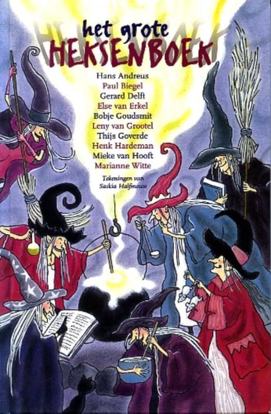 Cover van het boek 'Het grote heksenboek' van Leny van Grootel