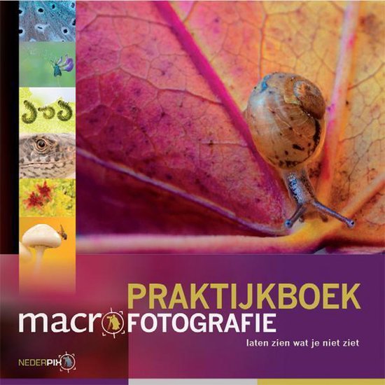 Cover van het boek 'Praktijkboek macrofotografie' van Jaap Schelvis