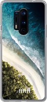 OnePlus 8 Pro Hoesje Transparant TPU Case - La Isla #ffffff