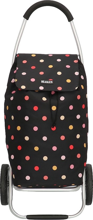 Beagles Alberic Boodschappen Trolley Lichtgewicht Kar Sterk - Multi Stip