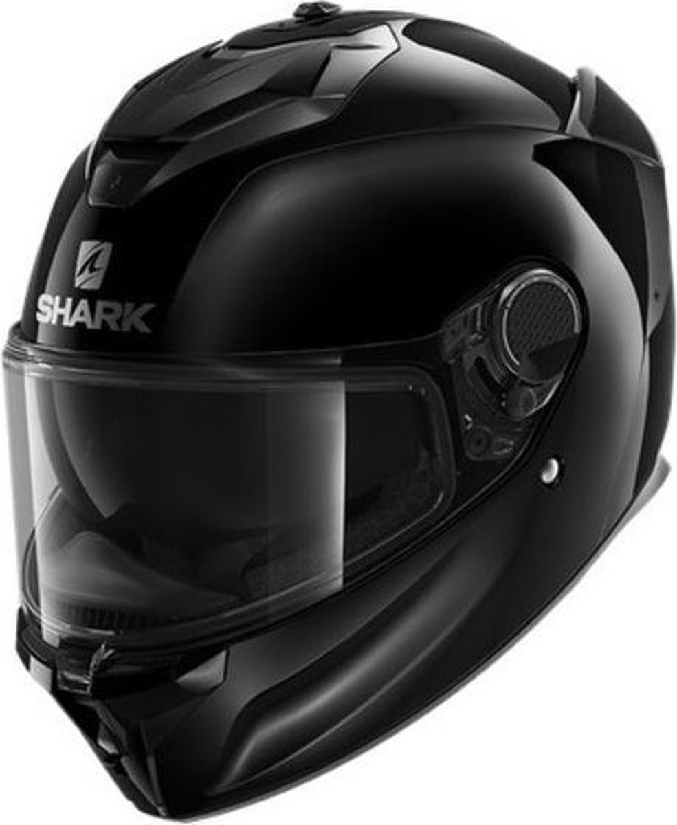 SHARK SPARTAN GT BLANK BLACK FULL FACE HELMET XXL - Maat 2XL - Helm