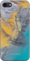 Lushery Hard Case voor iPhone 7 - Azure Shore