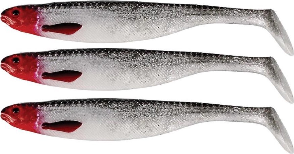 Westin ShadTeez Slim - Redlight - 10cm - 6g - 3 Stuks - Rood