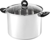 Day Soeppan met glazen deksel - 10 liter - RVS