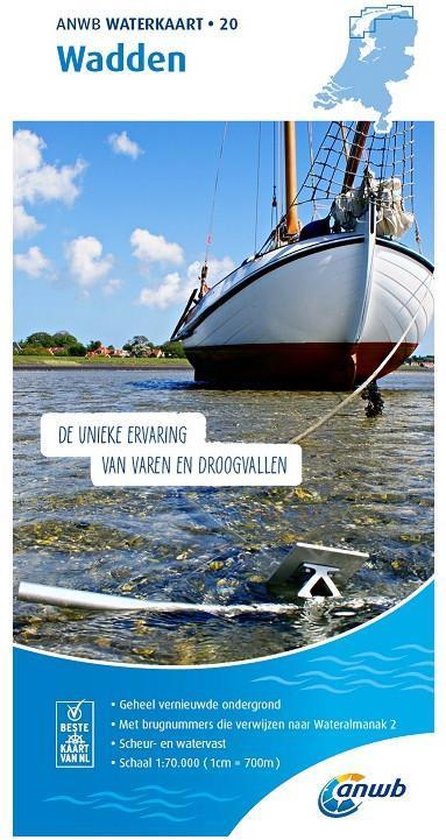 ANWB waterkaart 5 - Kop van Overijssel-Gelderse IJssel-noord - ANWB