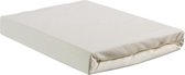 Beddinghouse hoeslaken -  Percale katoen - Lits-jumeaux - 160x210/220 cm - Off white