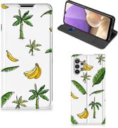 Telefoonhoesje Geschikt voor Samsung Galaxy A32 5G Beschermhoes Banana Tree