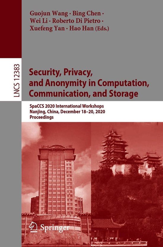 Springer Nature Proceedings Computer Science - Security, Pri ... - cover