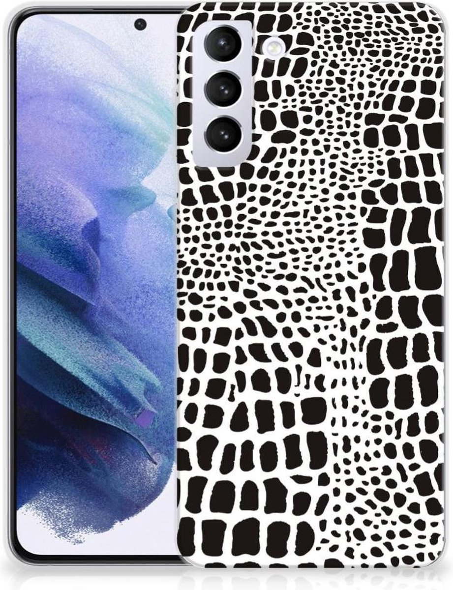 Samsung Galaxy S21 Plus TPU Hoesje Slangenprint