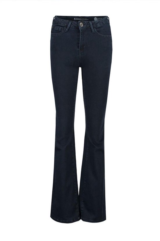 Garcia Celia Flare Dames Flared Pijpen Jeans Blauw - Maat W26 X L32 |  bol.com
