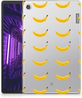 Backcover Lenovo Tab M10 Plus Tablethoesje Banana met transparant zijkanten