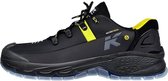 HKS Running Star RS 270 S3 werkschoenen - veiligheidsschoenen - safety shoes - heren - laag - stalen neus - antislip - ESD - lichtgewicht - Vegan - zwart/geel - maat 41